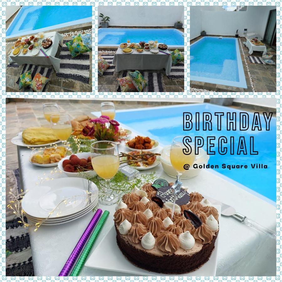 Golden Square Villa & Private Pool Flic en Flac Ngoại thất bức ảnh